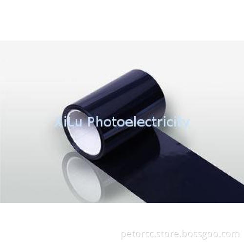 Glossy Or Matte Black PET Film Roll For Adhesive Tape And E